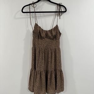 Forever 21 Cheetah Print Dress size M